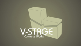 Concrete logo, Stage logo