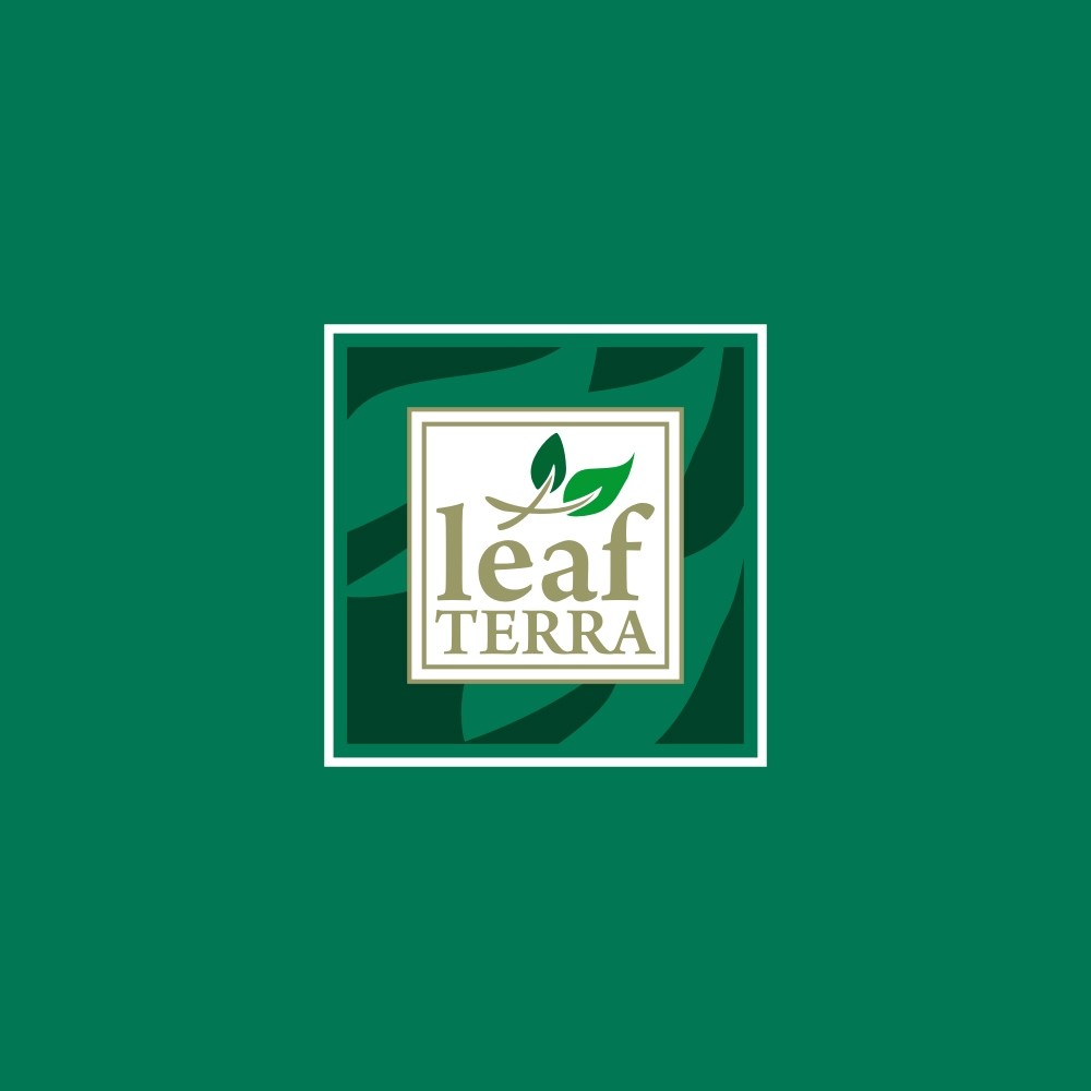 Tea shop logo design, Tea leaf logo design, Nature logo design.