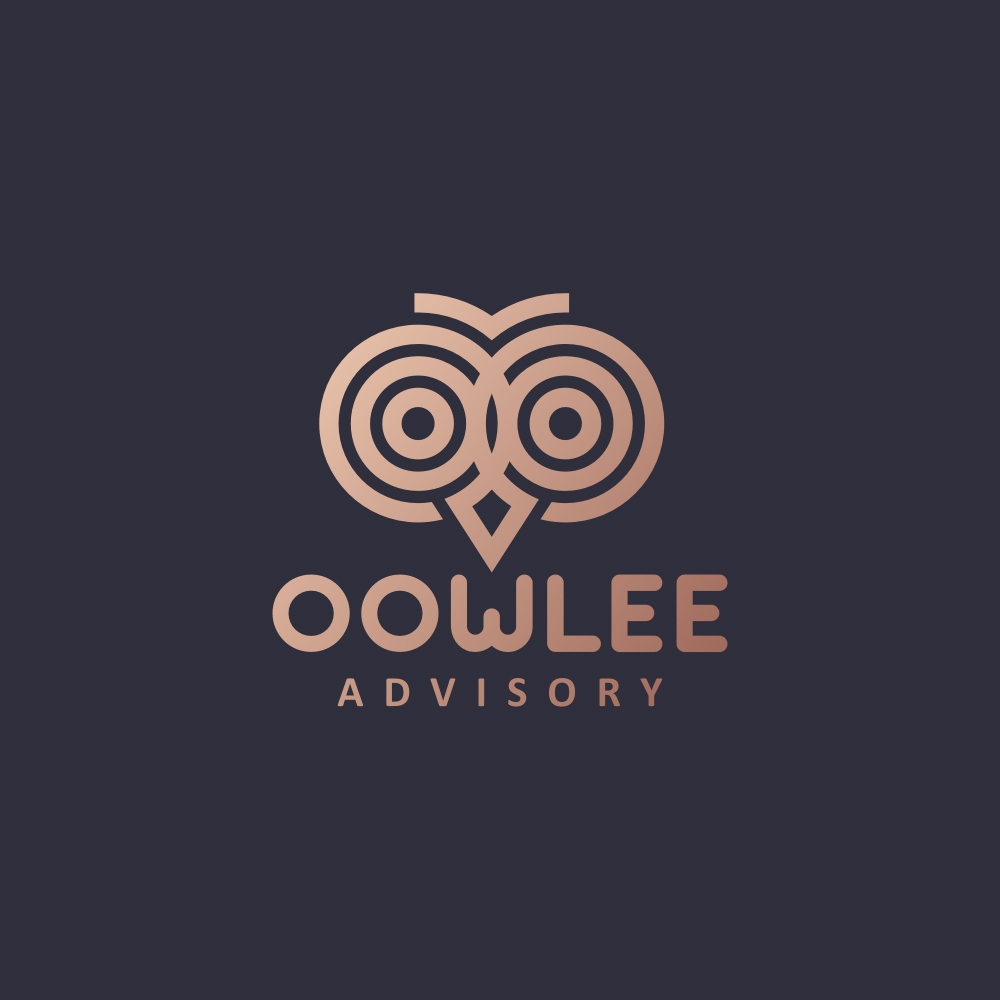 Advisory logo design, Owl logo design.