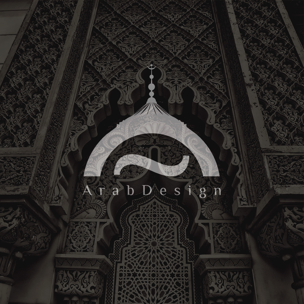 Architecture design logo, Arabian style logo design.