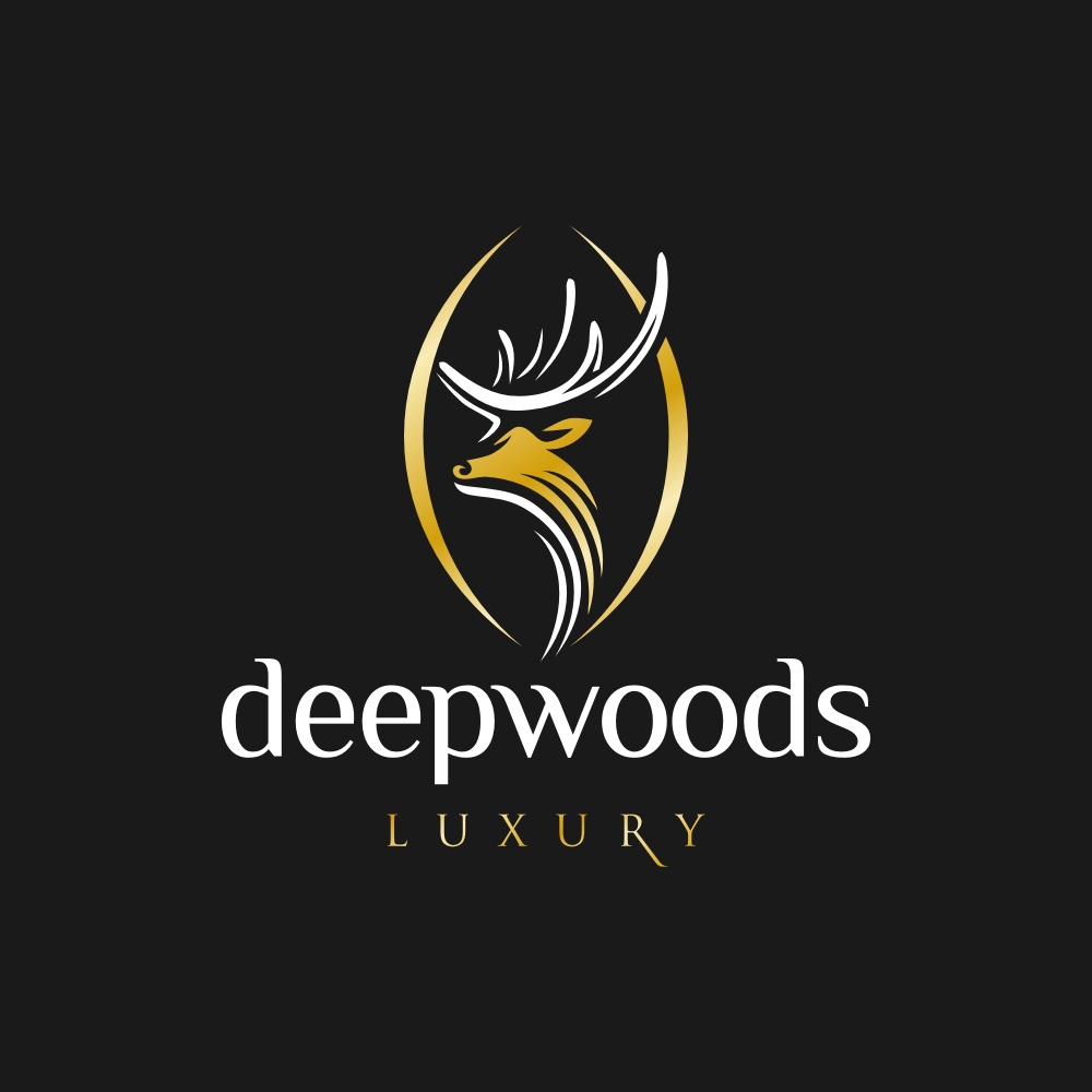 Fashion boutique logo design, Deer logo design, Luxury logo design.