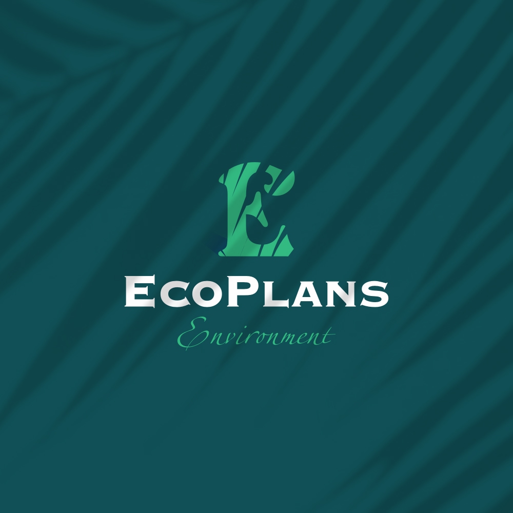 Environmental consultancy company logo design, Eco environment friendly logo design.